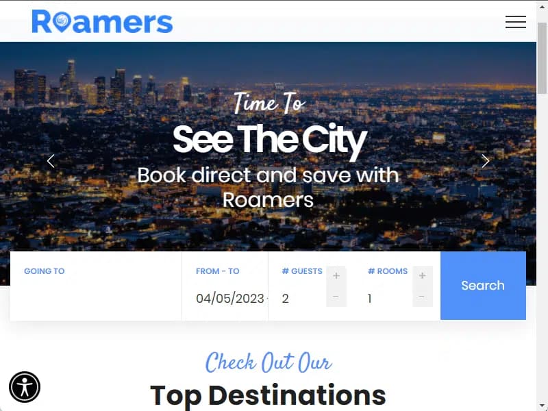 ChannelRUSH multi-property website showing multiple locations